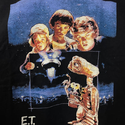 Junk Food E.T. Extra-Terrestrial Graphic Photograph T-Shirt Large