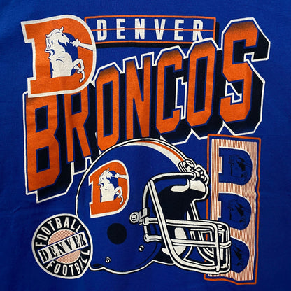 Junk Food Clothing Denver Broncos Checkdown Flea Market T-shirt Medium