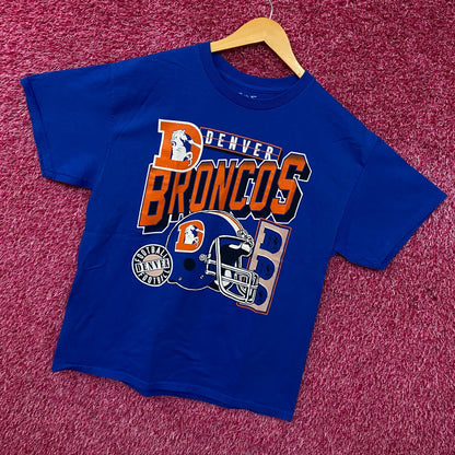 Junk Food Clothing Denver Broncos Checkdown Flea Market T-shirt Medium