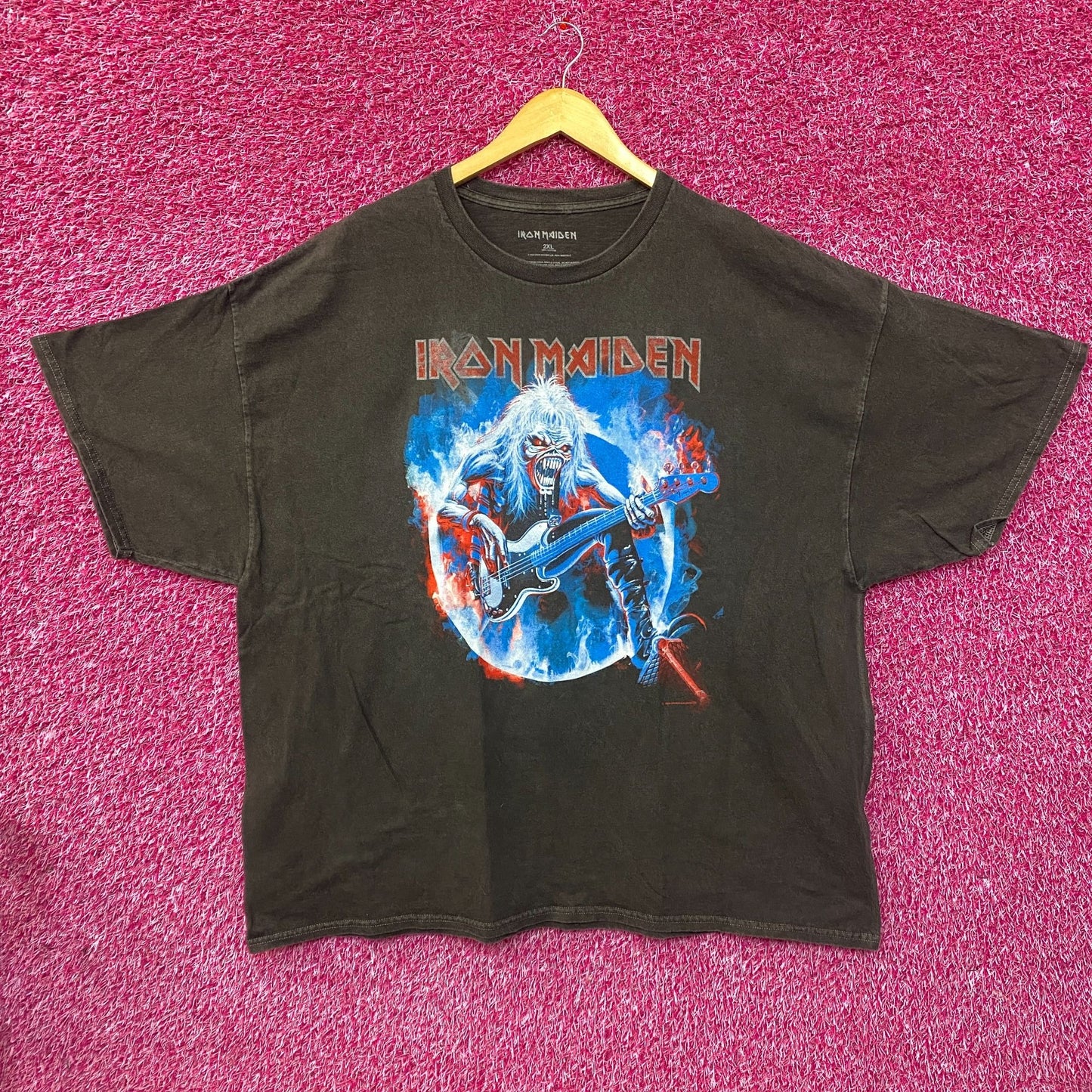 Iron Maiden 1992 Album Fear of the Dark Heavy Metal Band T-Shirt XXL