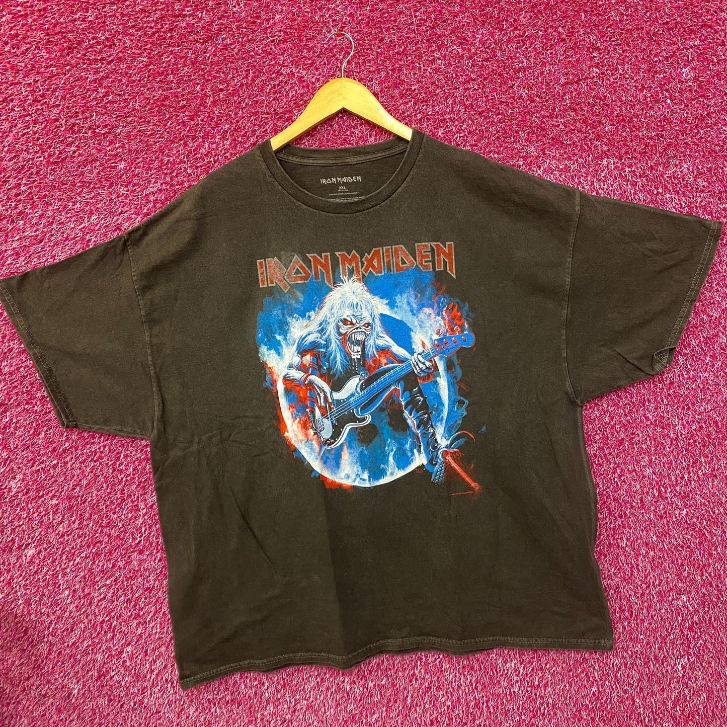 Iron Maiden 1992 Album Fear of the Dark Heavy Metal Band T-Shirt XXL