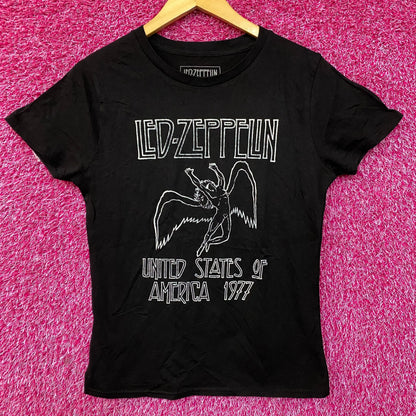 Led Zeppelin Icarus United States of America 1977 T-Shirt Small