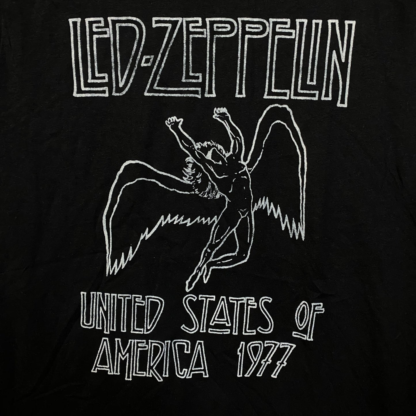 Led Zeppelin Icarus United States of America 1977 T-Shirt Small