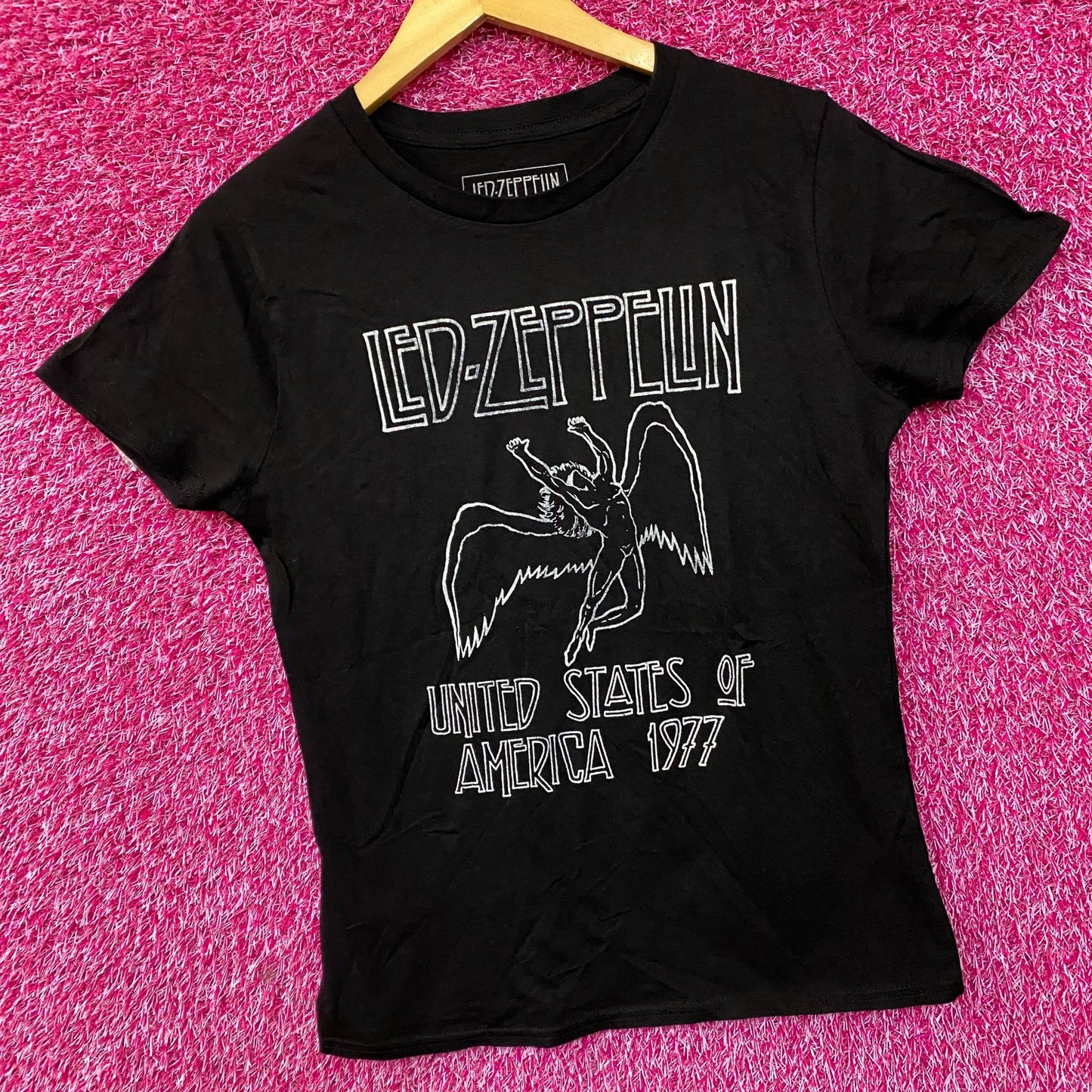 Led Zeppelin Icarus United States of America 1977 T-Shirt Small