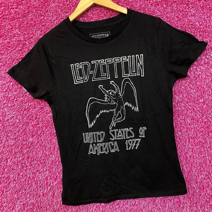 Led Zeppelin Icarus United States of America 1977 T-Shirt Small