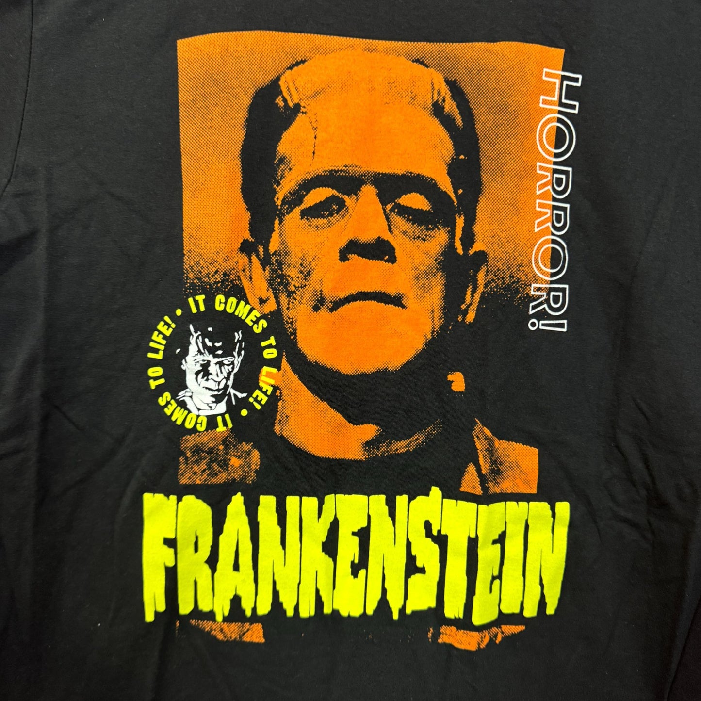 Frankenstein Its Alive Universal Monster Horror Movie Tee M