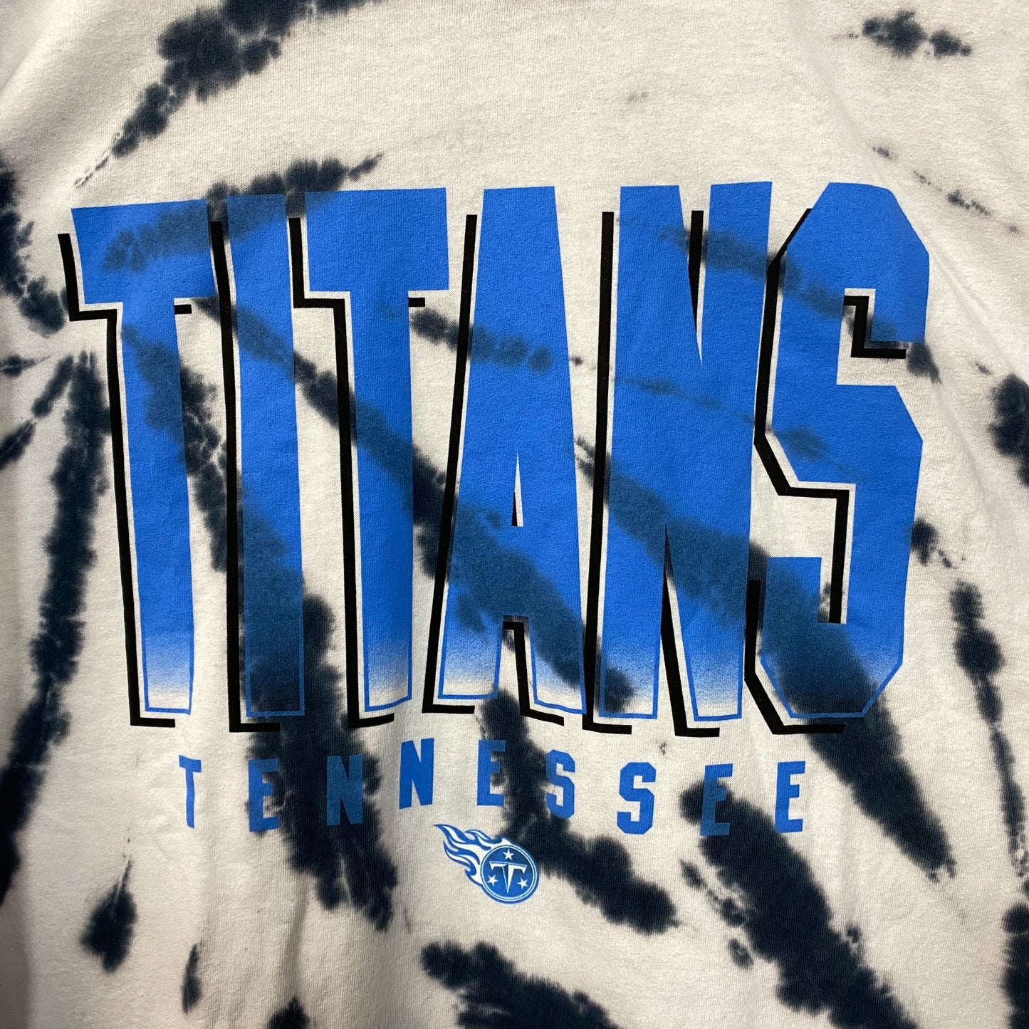 NFL AFC South Tennessee Titans Tie-Dye Long Sleeve Shirt 2XL