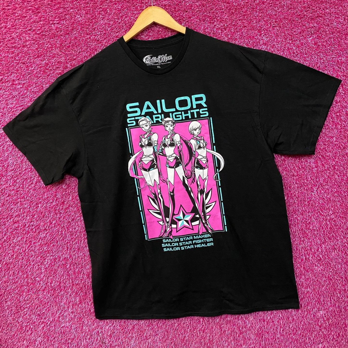 Sailor Moon Sailor Starlight Group Portrait Anime T-Shirt XL