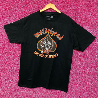 Motorhead Ace of Spades Snaggletooth Logo Graphic T-Shirt Large