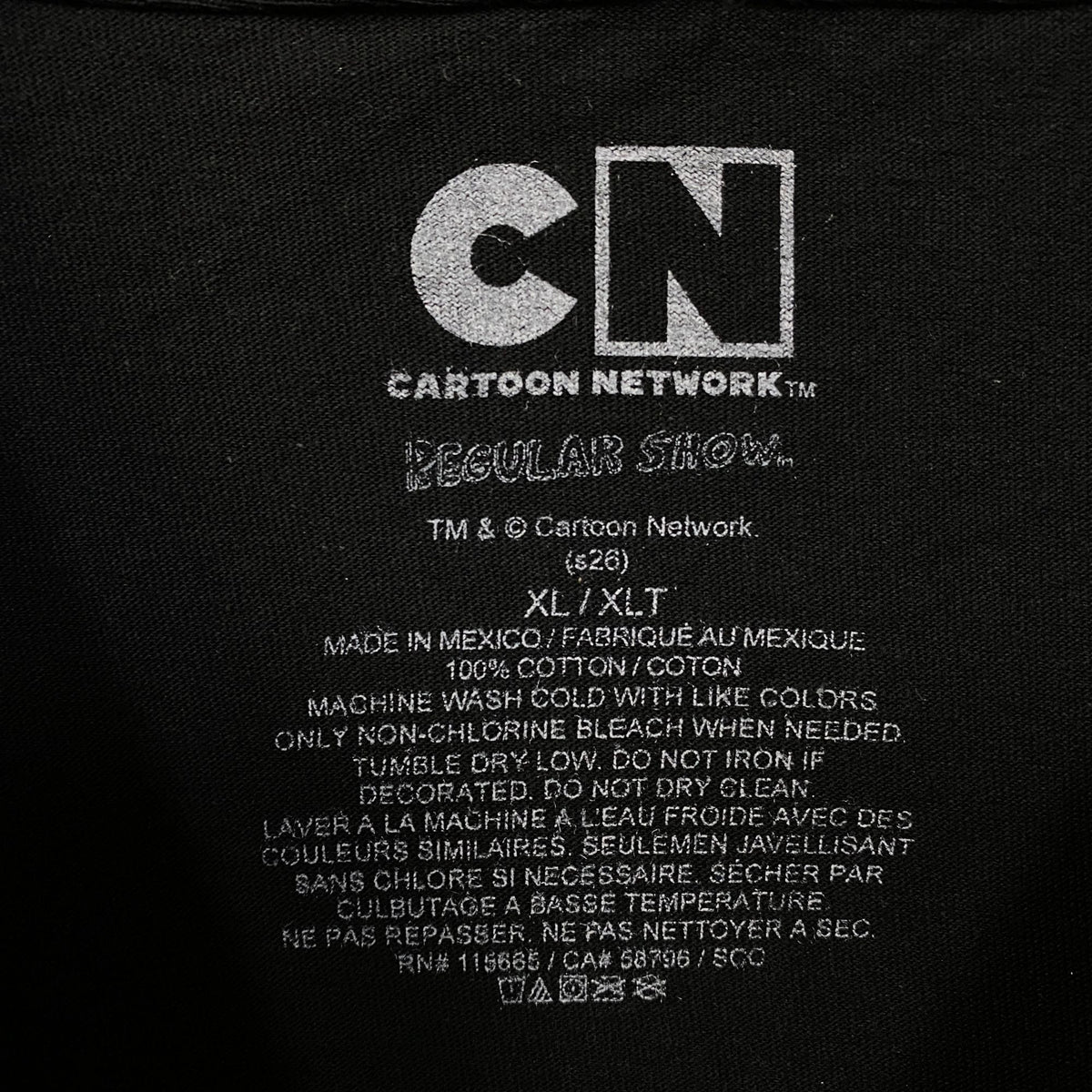 Cartoon Network Regular Show Mordecai & Rigby T-Shirt XL
