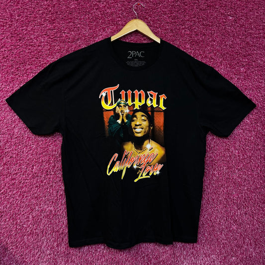 Tupac California Love Graphic Design T-shirt XXL