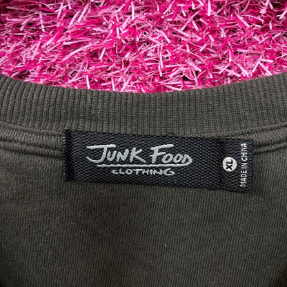 Junk Food Clothing The Beatles Raglan Women's Crewneck Fleece XL