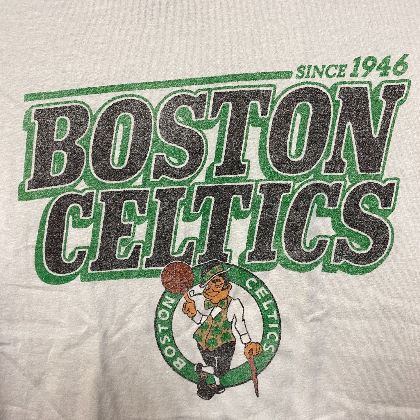 Junk Food Clothing Boston Celtic Lucky The Leprechaun T-Shirt XS