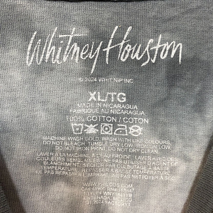 Whitney Houston Pop Art Collage Tie Dye T-Shirt XL