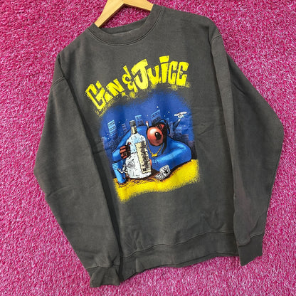 Death Row Records Snoop Doggy Dogg Gin & Juice Crewneck Sweatshirt Small