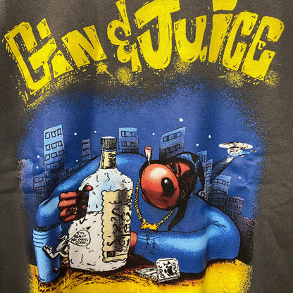 Death Row Records Snoop Doggy Dogg Gin & Juice Crewneck Sweatshirt Small