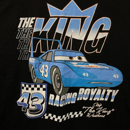 The King Racing Royalty Pixar Cars Tshirt size Medium