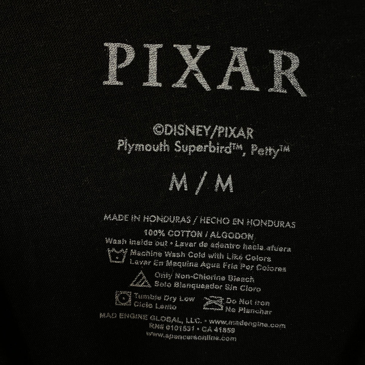 The King Racing Royalty Pixar Cars Tshirt size Medium