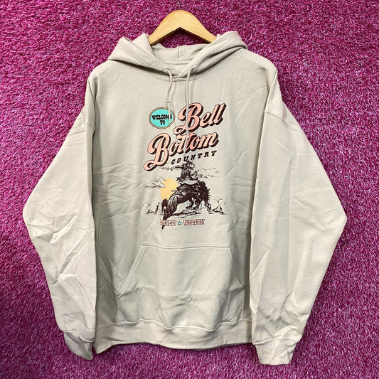 Lainey Wilson Bell Bottom Country Hoodie size XL