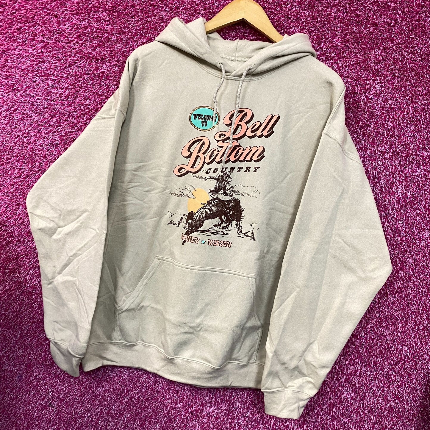 Lainey Wilson Bell Bottom Country Hoodie size XL