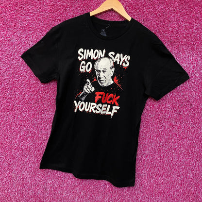 George Carlin Simon Says Comedy T-Shirt Medium