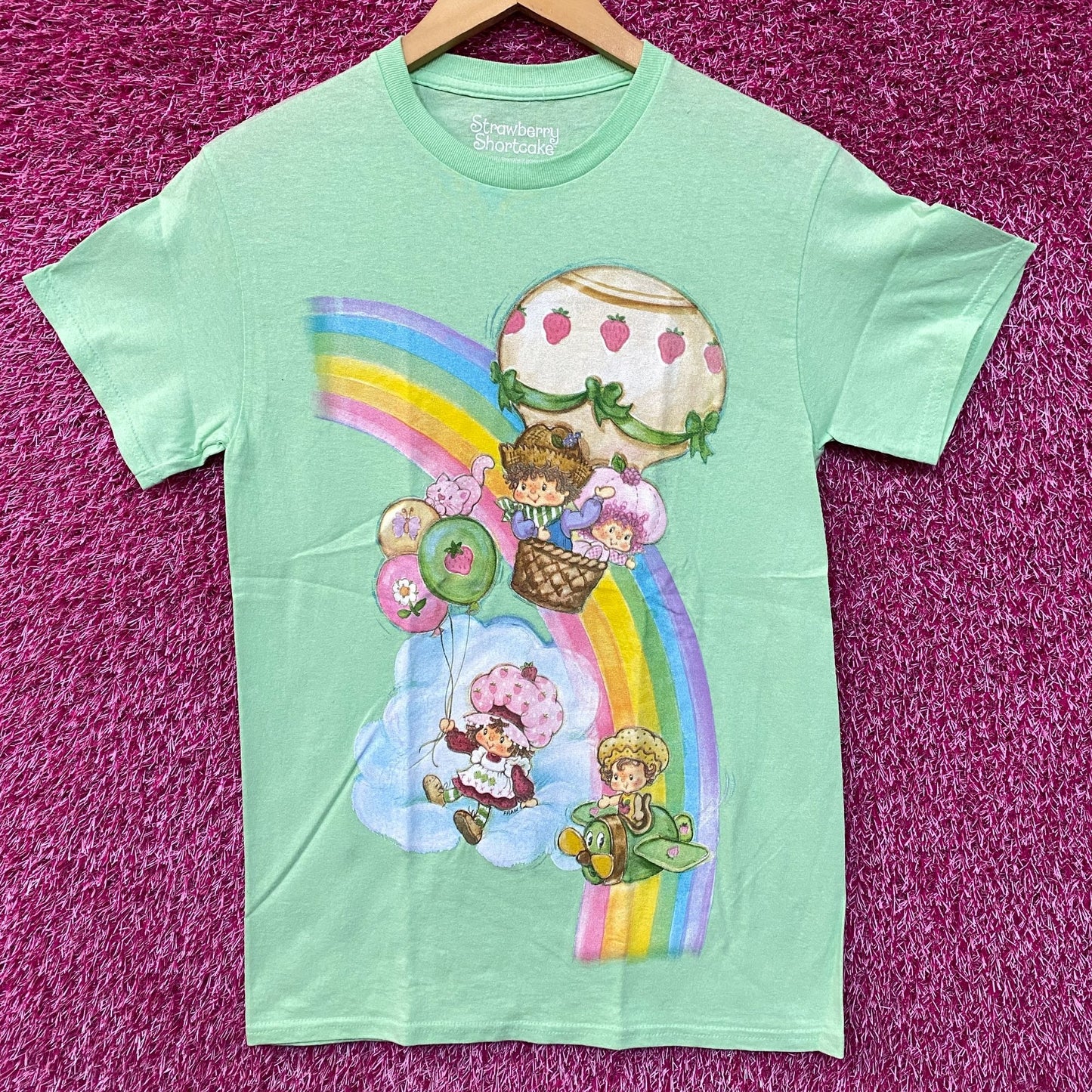 Strawberry Shortcake and Friends Rainbow T-Shirt Small