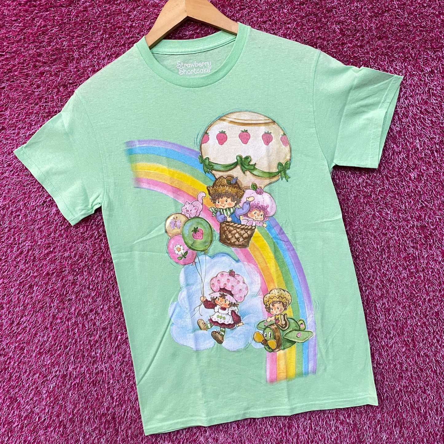 Strawberry Shortcake and Friends Rainbow T-Shirt Small
