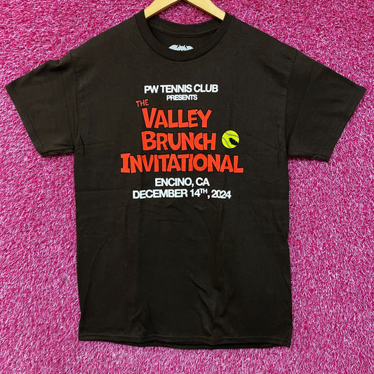 PW Tennis Club Valley Brunch Invitational T-Shirt Medium