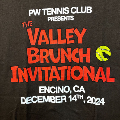 PW Tennis Club Valley Brunch Invitational T-Shirt Medium
