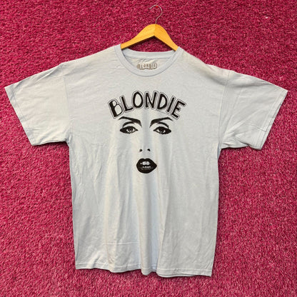 Blondie Parallel Lines Debbie Harry Face T-shirt 2XL