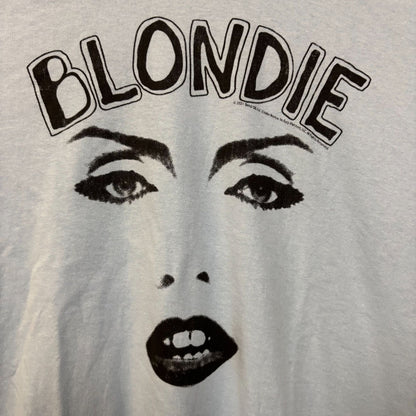 Blondie Parallel Lines Debbie Harry Face T-shirt 2XL