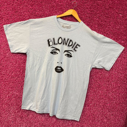 Blondie Parallel Lines Debbie Harry Face T-shirt 2XL