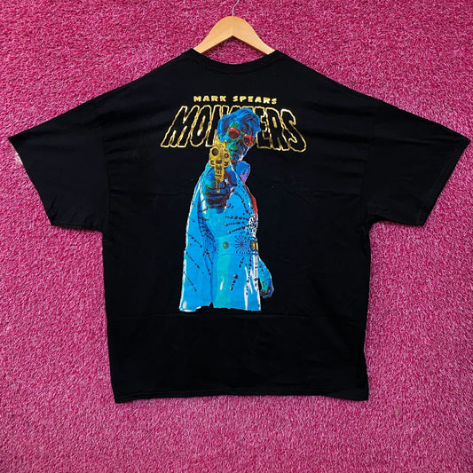 Mark Spears Hellvis Horror Black Tshirt size 2XL