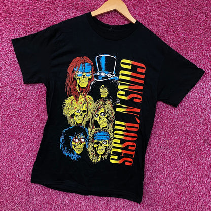 Guns N' Roses Use Your Illusion 1991 Tour Rock T-Shirt Medium