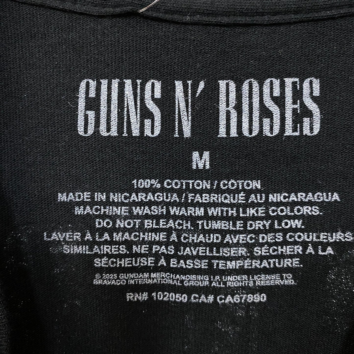 Guns N' Roses Use Your Illusion 1991 Tour Rock T-Shirt Medium