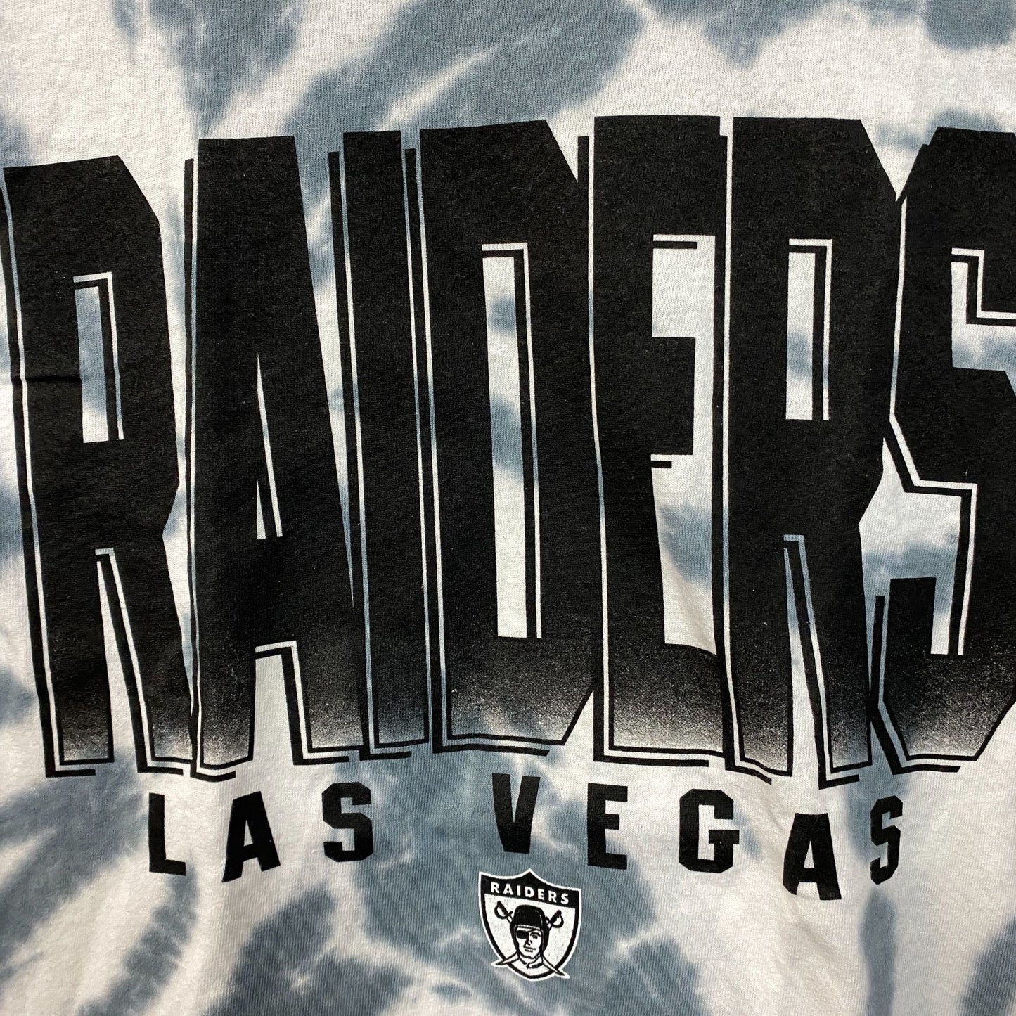 NFL Franchise AFC Raiders Las Vegas Tie-Dye Long Sleeve Large