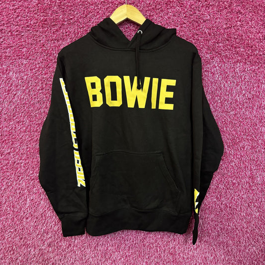 David Bowie Ziggy Stardust Black Women's Hoodie Small