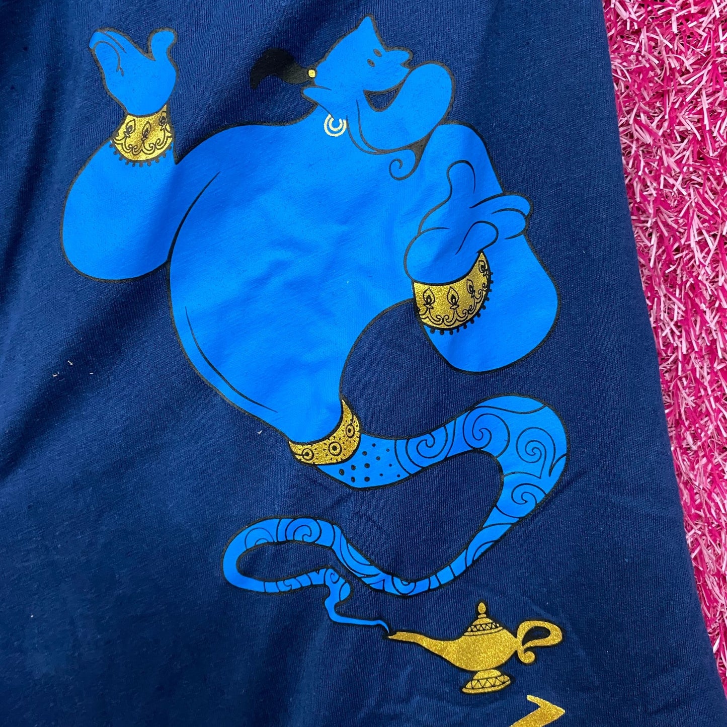 Disney Aladdin Genie You Wish Lounge Shorts Small