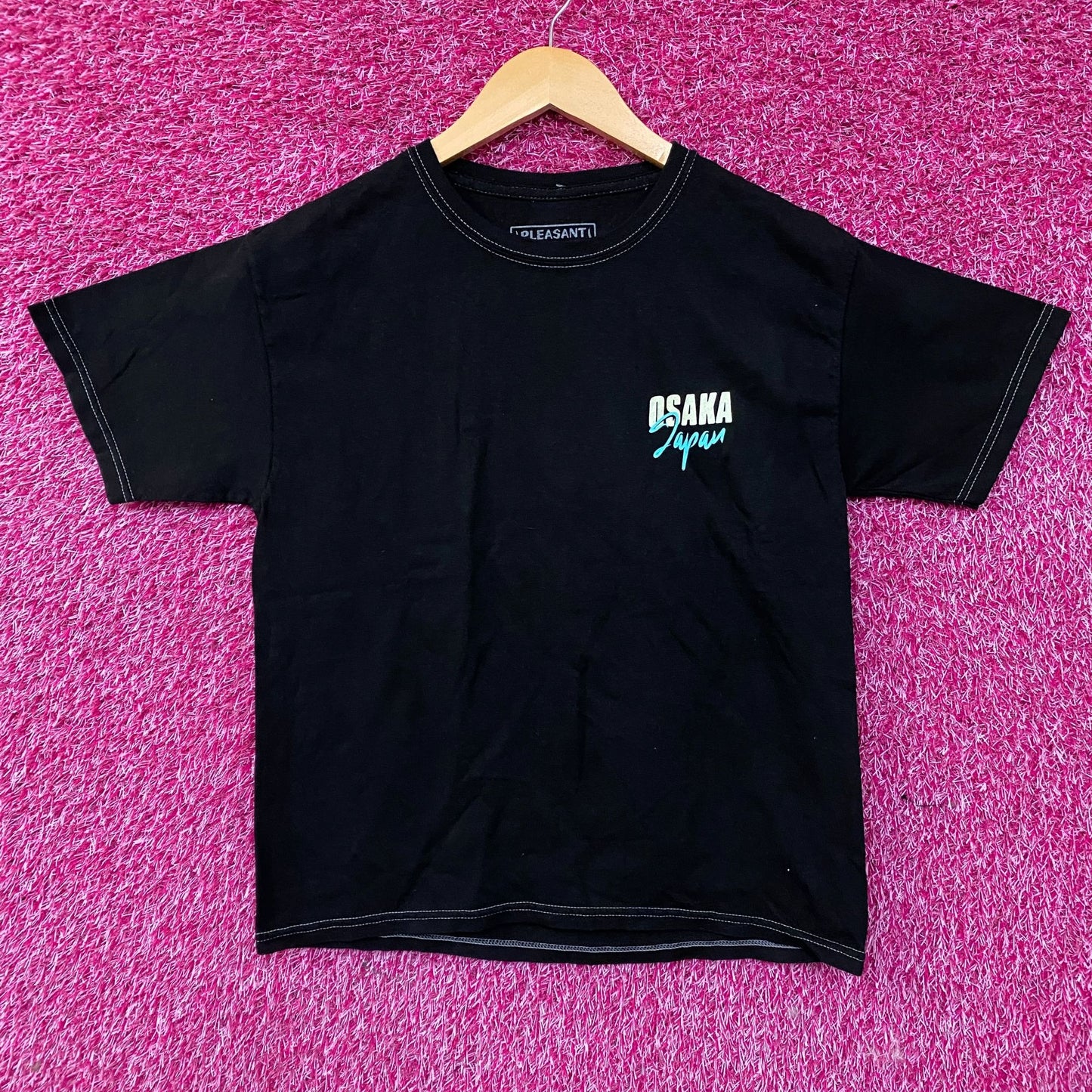 Pleasant Getaway Osaka Boys "Car Culture Is Alive!" Graphic Men's T-Shirt Large