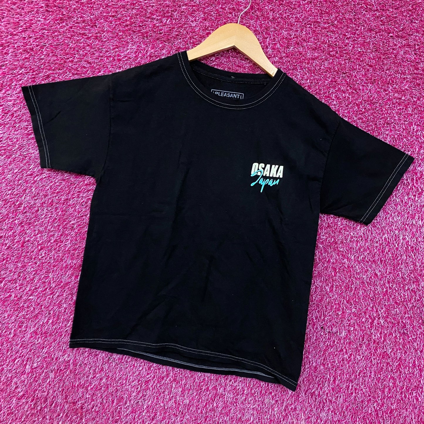 Pleasant Getaway Osaka Boys "Car Culture Is Alive!" Graphic Men's T-Shirt Large