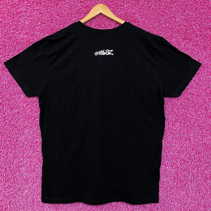 Gorillaz The Now Now Album Cover Art Synth-pop Rock Tee 2X
