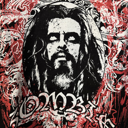 Rob Zombie 666 Black Graphic T-Shirt XL