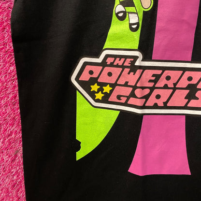 Cartoon Network Powerpuff Girls Retro Cartoon T-Shirt Large