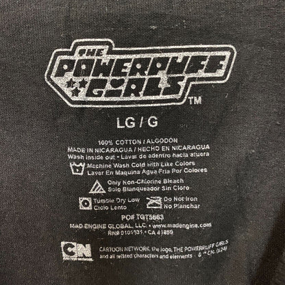 Cartoon Network Powerpuff Girls Retro Cartoon T-Shirt Large