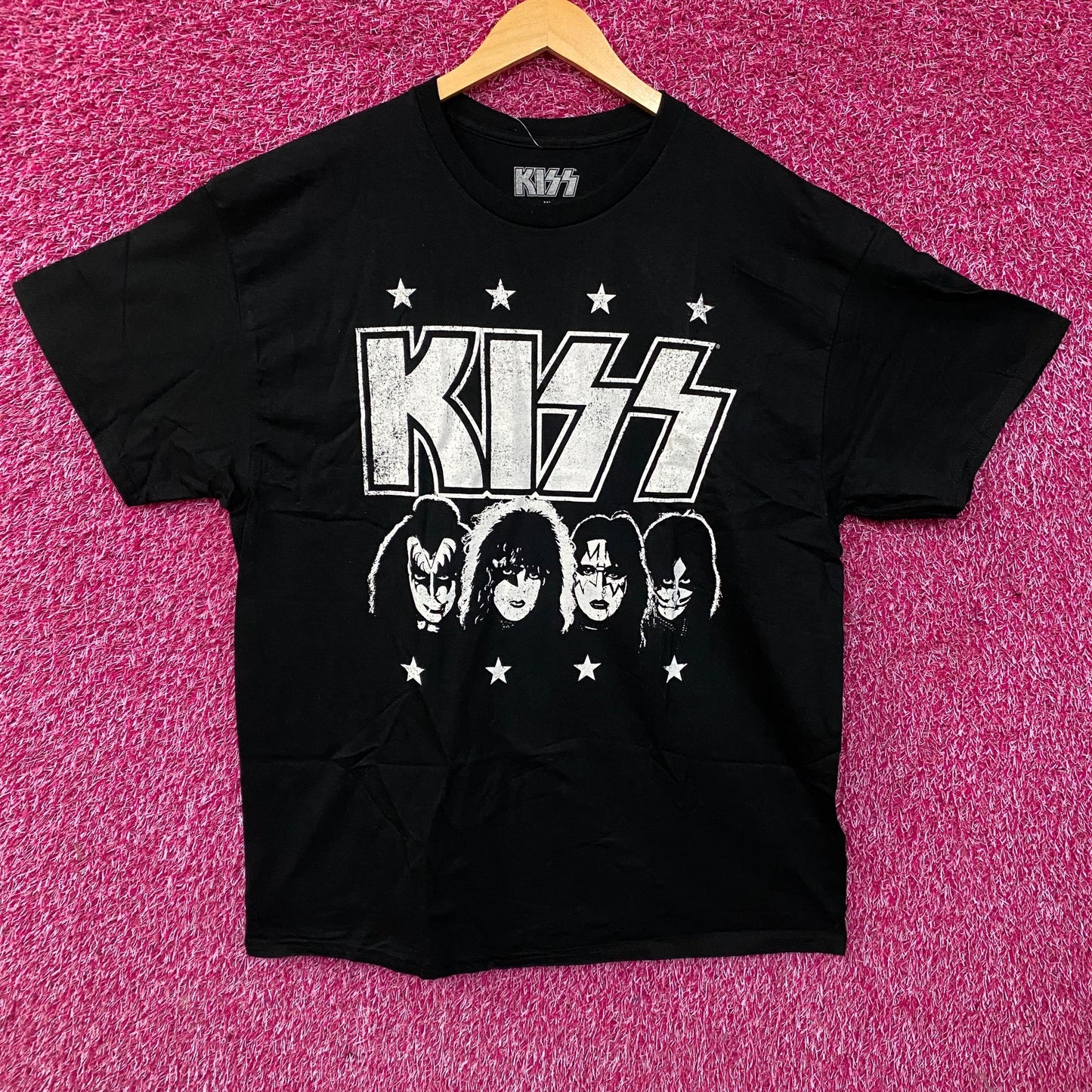 KISS Rock Band Members Graphic T-Shirt XL