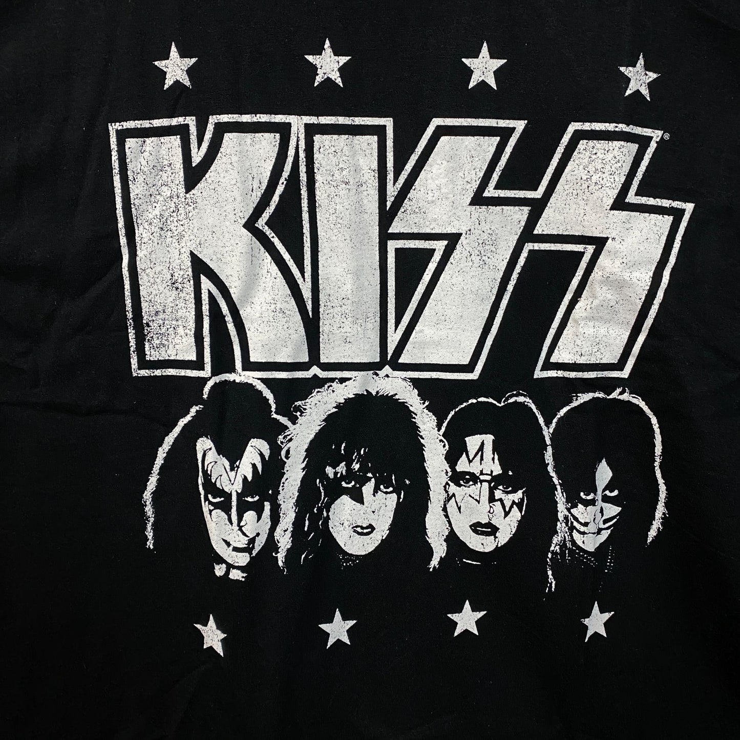 KISS Rock Band Members Graphic T-Shirt XL