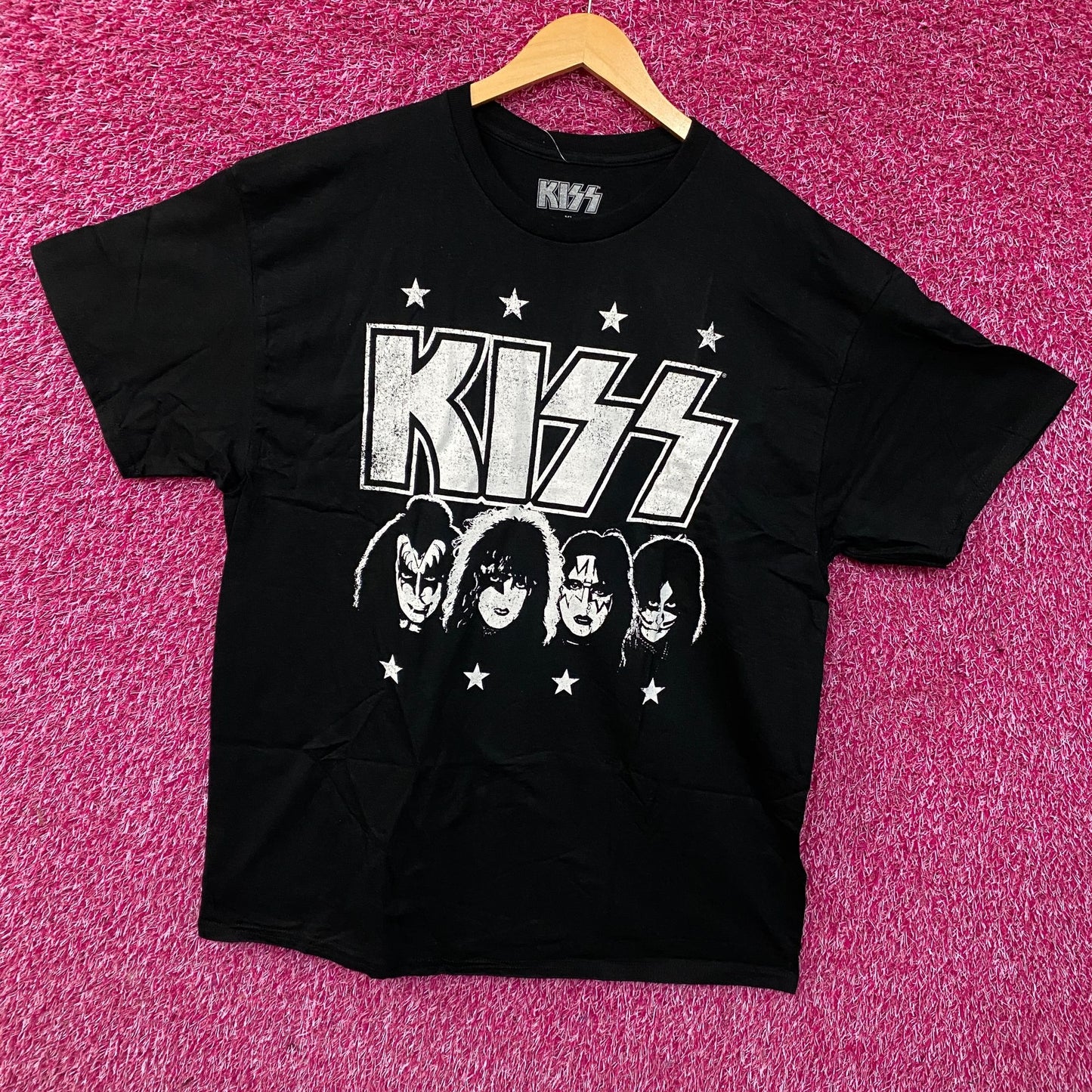KISS Rock Band Members Graphic T-Shirt XL