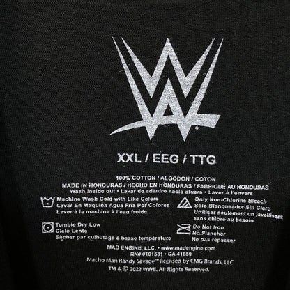 WWE Wrestlemania Wrestler Retro Poster T-Shirt 2XL