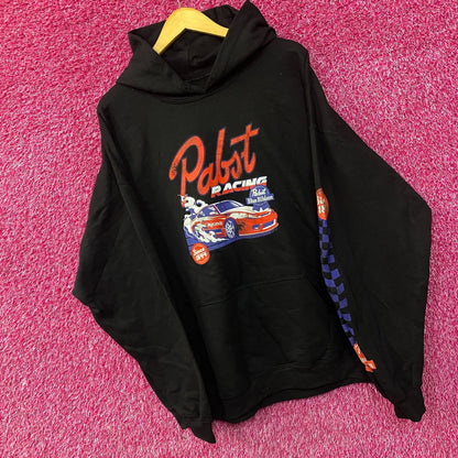 Pabst Blue Ribbon Racing Since 1844 Hoodie  2X
