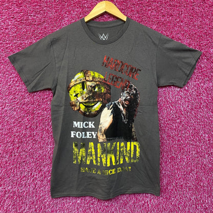 WWE Mick Foley Mankind Have A Nice Day T-Shirt Small